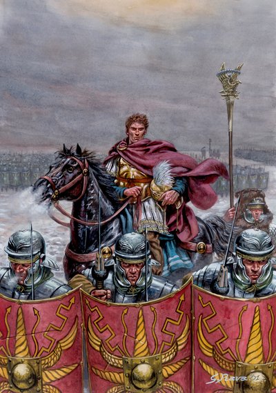 Roman Army Near Hadrian