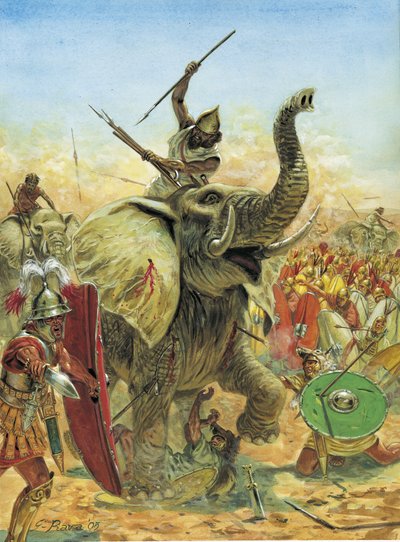 Battle of Zama by Giuseppe Rava