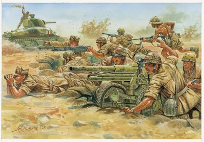 Second World War: Soldiers of the Folgore Division by Giuseppe Rava