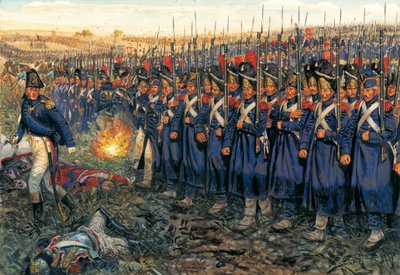 The Attack of the Middle Guard Against Wellington