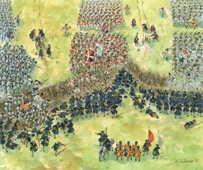 War of the Spanish Succession: The Battle of Denain, July 24 by Giuseppe Rava