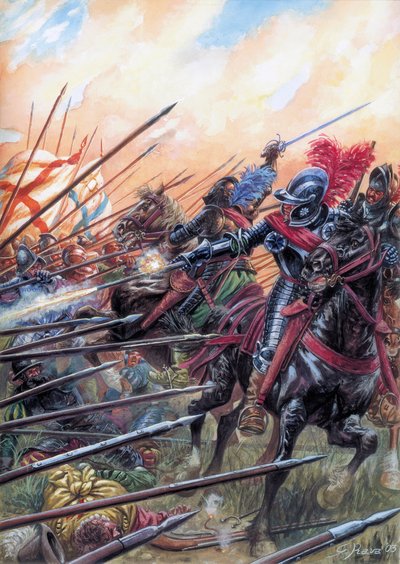 Wars of Religion: The Battle of Ivry on 14 March 1590 by Giuseppe Rava