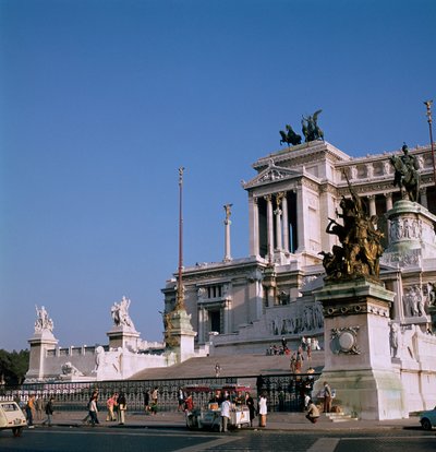 The Monument to Victor Emmanuel II in Rome by Giuseppe Sacconi