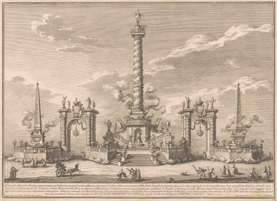 The Prima Macchina for the Chinea of 1752: A Deliziosa Alluding to Villa Carl
