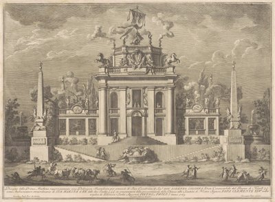 The Prima Macchina for the Chinea of 1769: A "Deliziosa" by Giuseppe Vasi, after Giuseppe Palazzi, after Paolo Posi