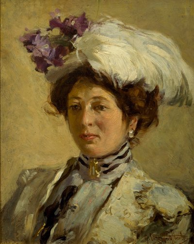 Portrait of Countess Ida Antonio Zeno by Giuseppe Vizzotto Alberti