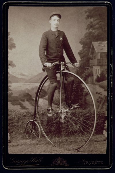 The Cyclist by Giuseppe Wulz
