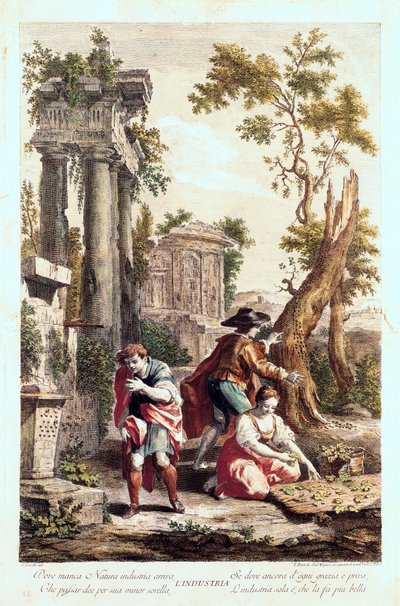 Allegorical Representation of the Industry by Giuseppe Zocchi
