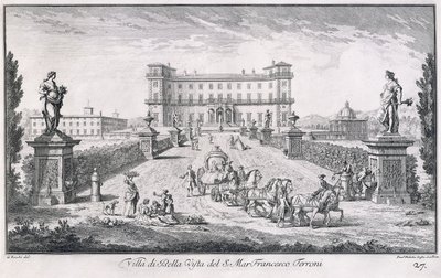Villa di Bella Vista, Plate 27, from 