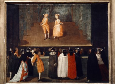 Opera: Intermezzo, end of 18th century by Giuseppe de Albertis