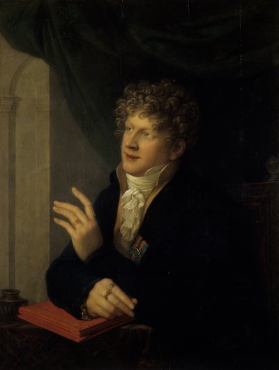 August, Duke of Saxony, 1813 by Giuseppe or Josef Grassi