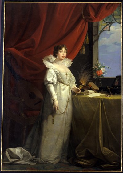 Caroline Amalie, Duchess of Sachsen-Gotha-Altenburg by Giuseppe or Josef Grassi