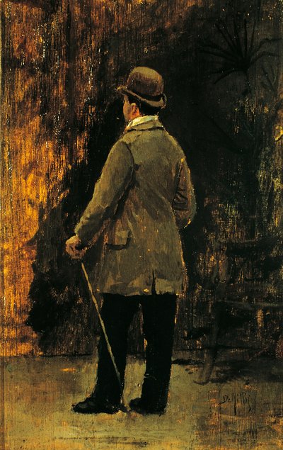 Portrait of the Painter Edoardo Dalbono by Giuseppe or Joseph de Nittis