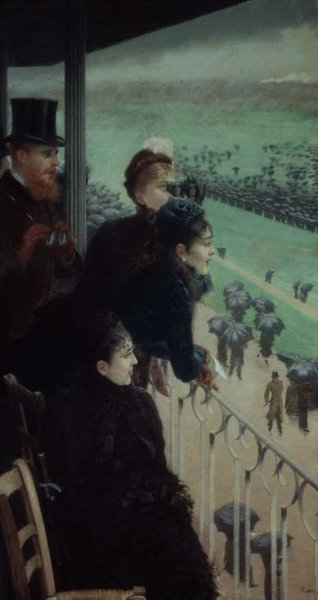 The Races at Auteuil by Giuseppe or Joseph de Nittis
