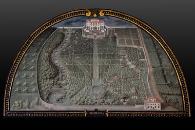 Medici Villa of Pratolino by Giusto Utens