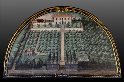 The Medici Villa of Marignolle by Giusto Utens