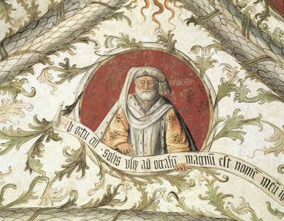 The Prophet Malachi, from the Loggia d