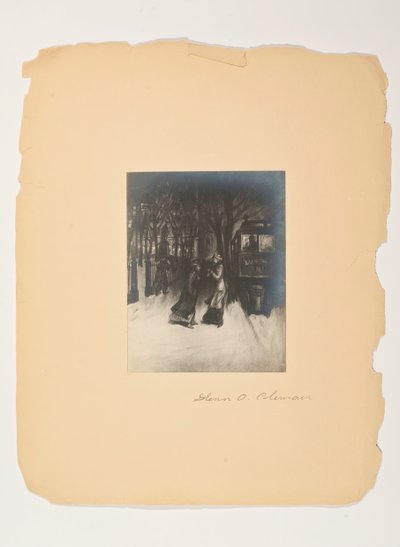 Scenes from the Lives of the People, Portfolio Untitled by Glenn O Coleman