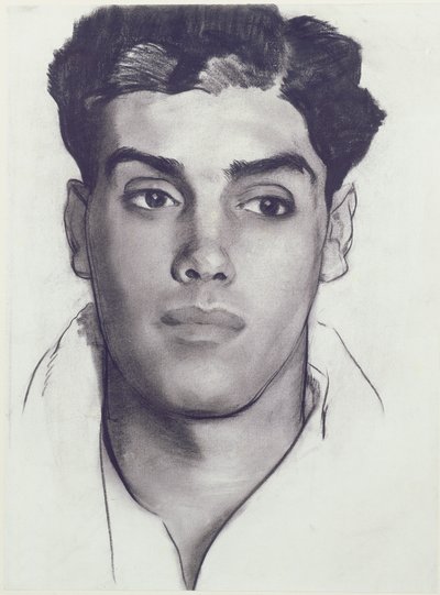 Head of a Young Man by Glyn Warren Philpot