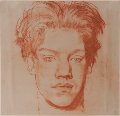Head of a Young Man by Glyn Warren Philpot