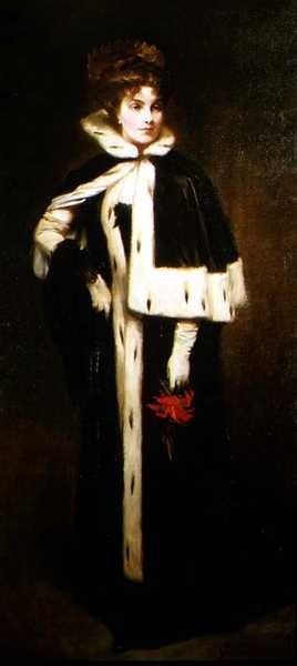 Portrait of Mrs. Jean Ewing Fitzwilliam by Glyn Warren Philpot
