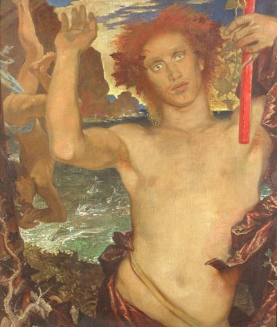 Transformation of Dionysus before the Tyrrhenian Pirates, 1924 by Glyn Warren Philpot