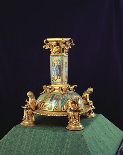 Base of the Cross of St. Bertin by Godefroid de Huy