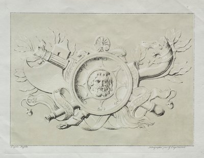 Collection of Lithographic Essays: A Trophy by Godefroy Engelmann