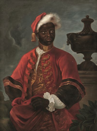 Portrait of a gentleman in livery by Godfrey (follower of) Kneller