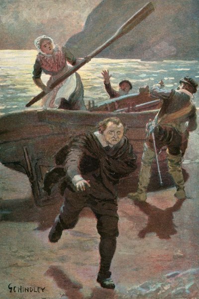 Illustration for Westward Ho! By Charles Kingsley by Godfrey C. Hindley