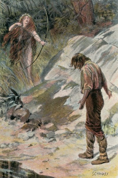 Illustration for Westward Ho! By Charles Kingsley by Godfrey C. Hindley