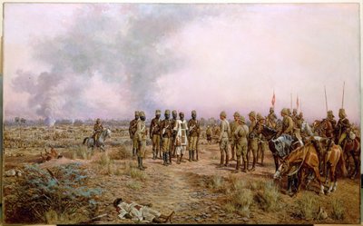 After the Battle of Atbara, April 8th 1898 by Godfrey Douglas Giles