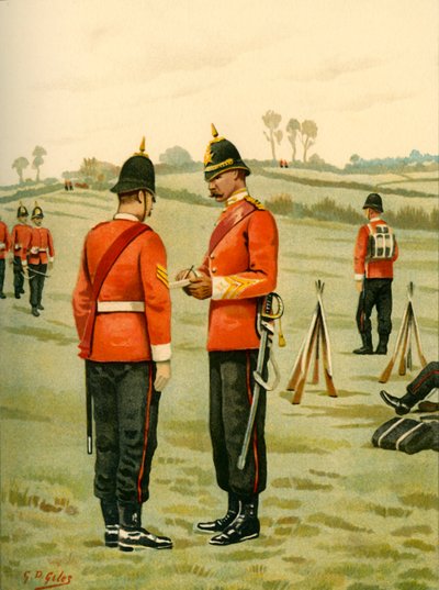 The 43rd - Oxfordshire Light Infantry by Godfrey Douglas Giles
