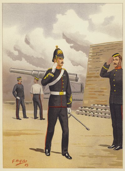 The Royal Artillery by Godfrey Douglas Giles