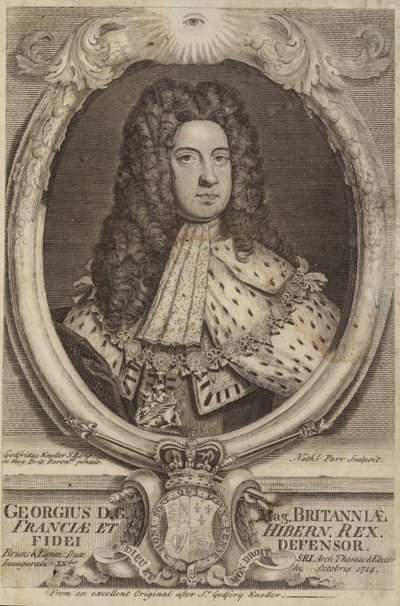 King George I of Great Britain and Ireland by Godfrey Kneller