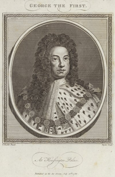 King George I of Great Britain and Ireland by Godfrey Kneller