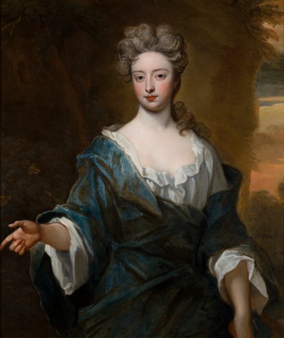 Portrait of Charlotte Myddleton, Countess of Warwick by Godfrey Kneller
