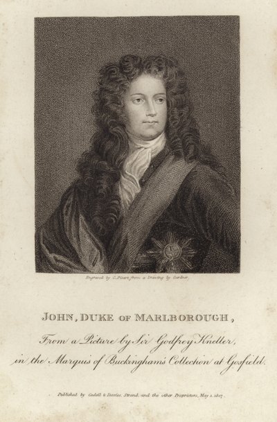 Portrait of John Churchill, Duke of Marlborough by Godfrey Kneller