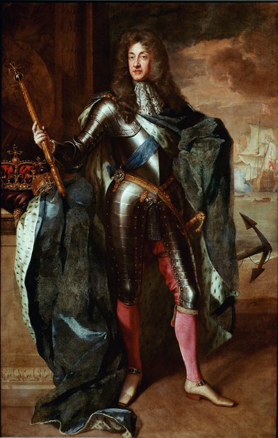 Portrait of King James II of England by Godfrey Kneller