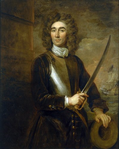 Portrait of Vice Admiral John Benbow by Godfrey Kneller