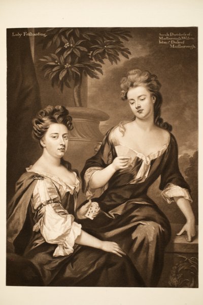 Sarah, Duchess of Marlborough and Lady Fitzharding, pub. 1902 by Godfrey Kneller