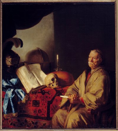 The Philosopher in Meditation by Godfrey Kneller