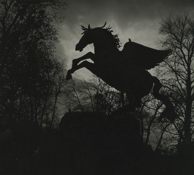 Pegasus statue in the Mirabell Gardens by Godfrey Macdominic