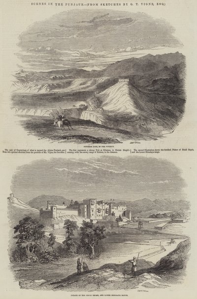 Scenes in the Punjab by Godfrey Thomas Vigne