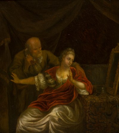 An Offer Rejected by Godfried (after) Schalken or Schalcken