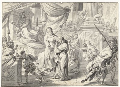 Scene from the Life of a Saint by Godfried Maes