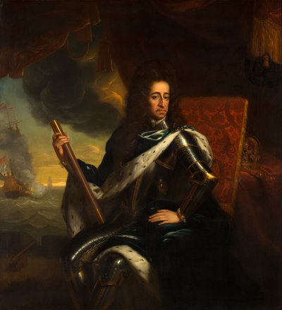 Portrait of Stadholder-King William III (1650-1702) by Godfried Schalcken