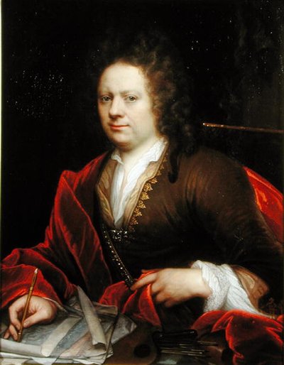 Portrait of an Artist by Godfried Schalcken