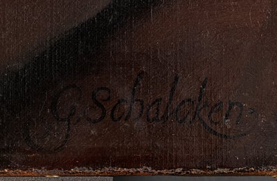 Self-Portrait (detail) by Godfried Schalcken