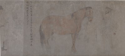 Five Tribute Horses (detail) by Gonglin Li